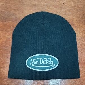 Vintage Von Dutch Dark Green Beanie